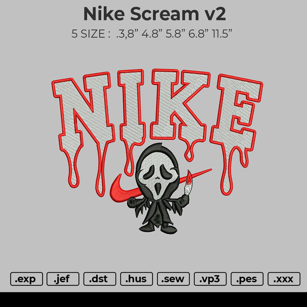 Nike Scream V2 Embroidery