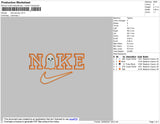 Nike Spooky Embroidery