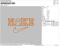 Nike Spooky Embroidery