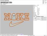 Nike Spooky Embroidery