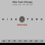 Nike Town Chicago Embroidery