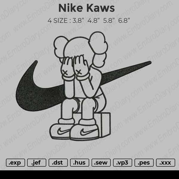 Nike Kaws Cry Embroidery