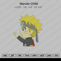 Naruto Chibi Embroidery