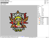 Naruto Ramen 2 Embroidery