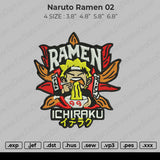 Naruto Ramen 2 Embroidery