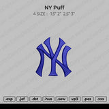 NY Puff Embroidery