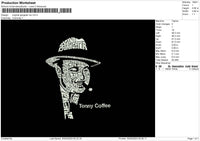 Original Gangster Embroidery File 6 sizes