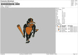 Orioles Bird Embroidery