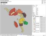 Ponyo Embroidery