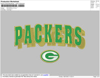 Packers V2 Embroidery