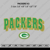 Packers V2 Embroidery