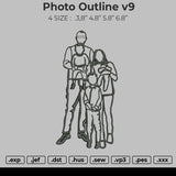Photo Outline v9 Embroidery