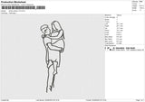 Photo outline v15 Embroidery