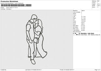 Photo outline v17 Embroidery