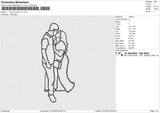 Photo outline v17 Embroidery