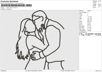 Photo outline v18 Embroidery