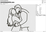 Photo outline v18 Embroidery