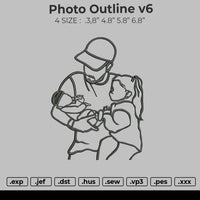 Photo Outline v6 Embroidery
