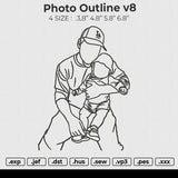 Photo Outline v8 Embroidery