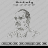 Photo Running Embroidery