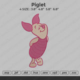 Piglet Embroidery