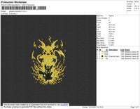 Pikachu Transform Embroidery