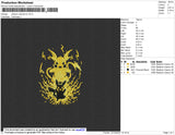 Pikachu Transform Embroidery