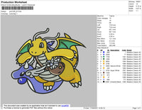 Pokemon 003 Embroidery