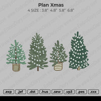 Plan Xmas Embroidery