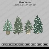 Plan Xmas Embroidery