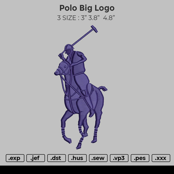 Polo Big Logo Embroidery