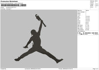 Plumbing Jump Embroidery File 6 sizes
