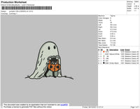Pumpkin Halloween Embroidery