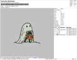 Pumpkin Halloween Embroidery