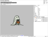 Pumpkin Halloween Embroidery