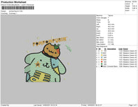 Pompompurin Embroidery