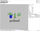 Pothead Embroidery