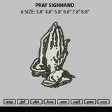 pray signhand