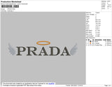 PRADA ANGEL Embroidery