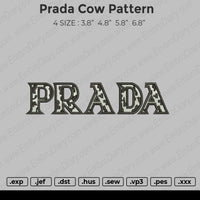 Prada Cow Pattern