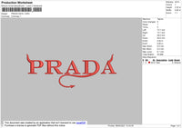 Prada Devil Embroidery