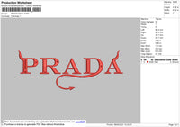 Prada Devil Embroidery