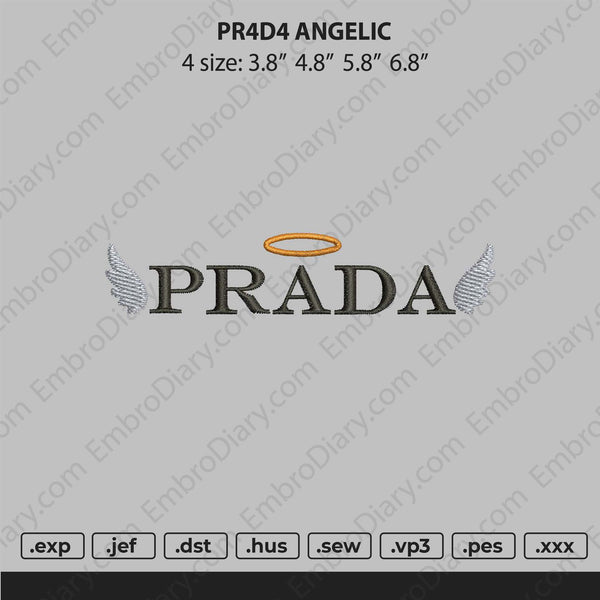 PRADA ANGEL Embroidery