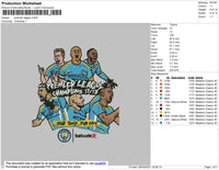 Premier League Embroidery
