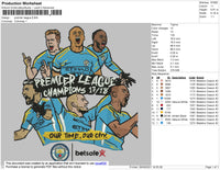 Premier League Embroidery