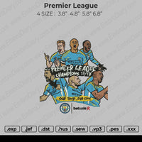 Premier League Embroidery