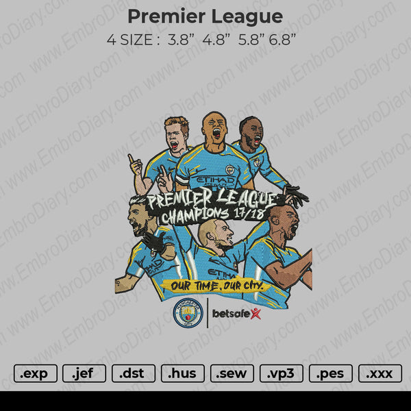 Premier League Embroidery