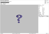 Question Emroidery File 6 sizes