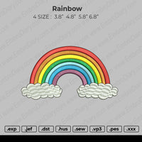 Rainbow Embroidery