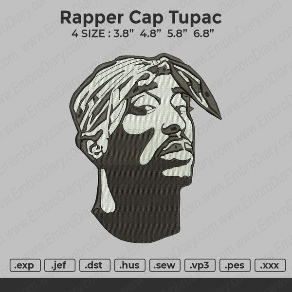Rapper Cap Tupac